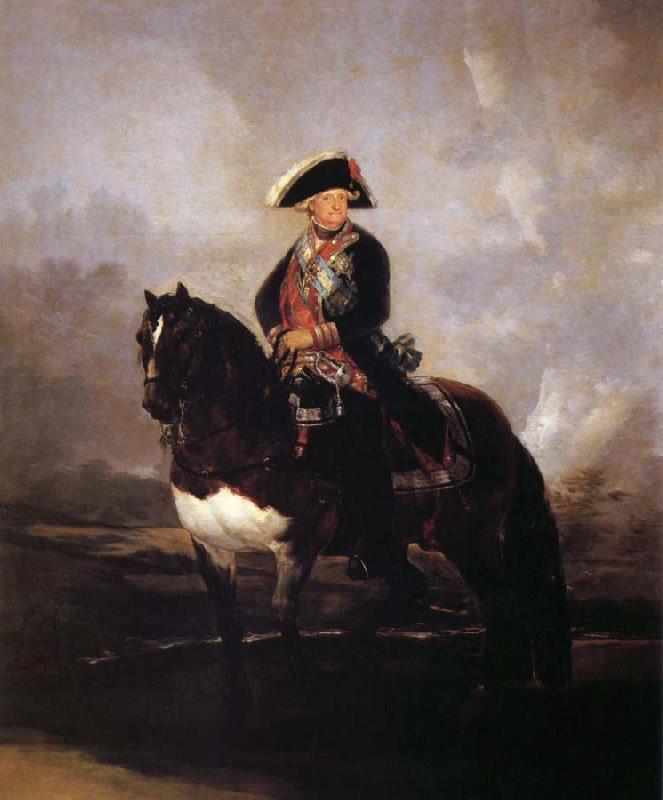 Francisco Goya Carlos IV on Horseback